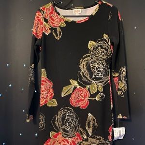 NWT Lularoe Elegant Debbie Roses